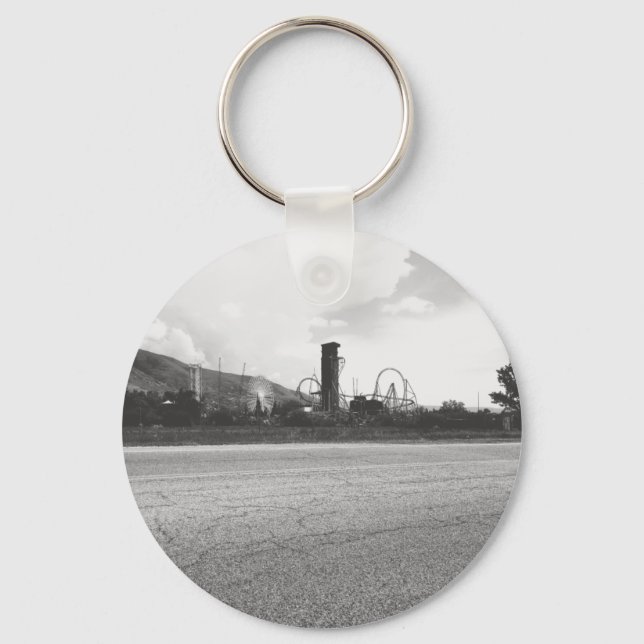 Lagoon Asphalt 1 Keychain (Front)