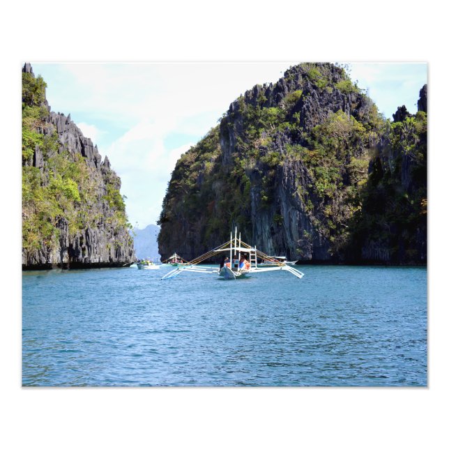 Lagoon at El Nido Palawan 20"X16" Photo Print (Front)