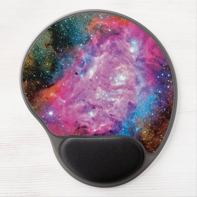Lagoon Emission Nebula Interstellar Cloud Photo Gel Mouse Pad (Front)