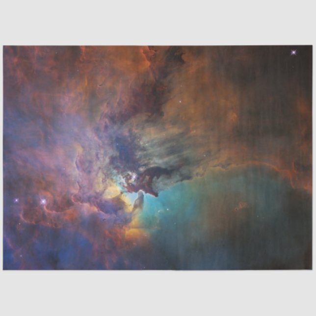 Lagoon Nebula (Astronomy Space Image) (Universe) Tissue Paper (Front)