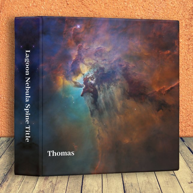Lagoon Nebula Outer Space 3 Ring Binder (Creator Uploaded)