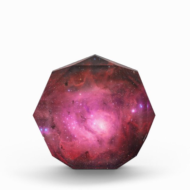Lagoon Nebula - Table Ornament Acrylic Award (Front)