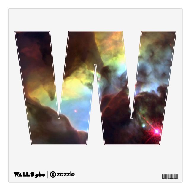 Lagoon Nebula Wall Decal (Front)