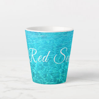 Lagoon of Red Sea Latte Mug