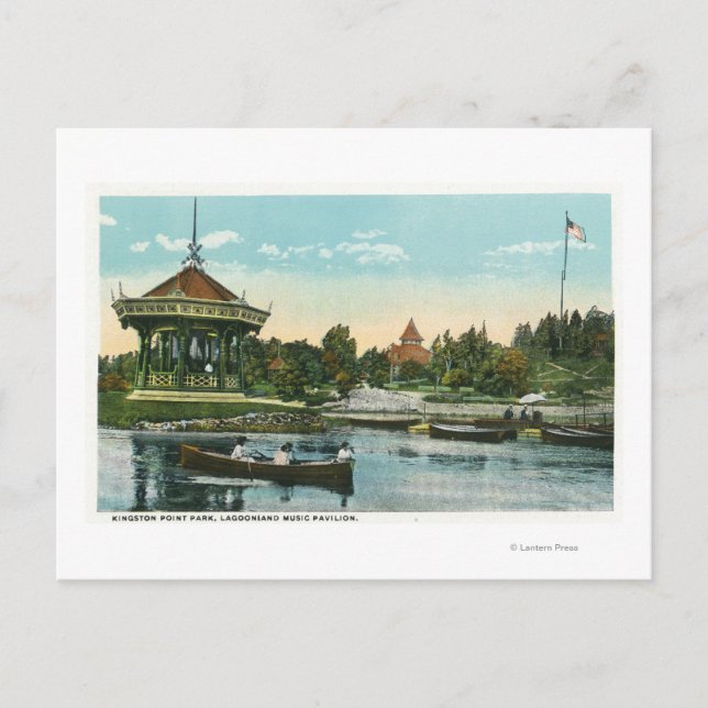 Lagoonland Music Pavilion Postcard (Front)
