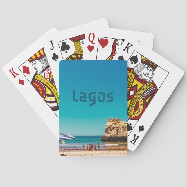 Lagos Beach Poker Cards (Back)
