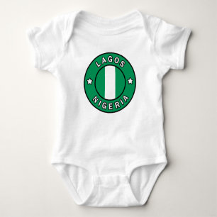 Lagos Nigeria Baby Bodysuit