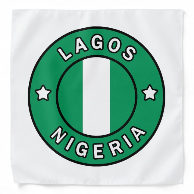 Lagos Nigeria Bandana (Front)