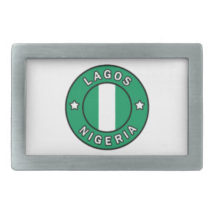 Lagos Nigeria Belt Buckle
