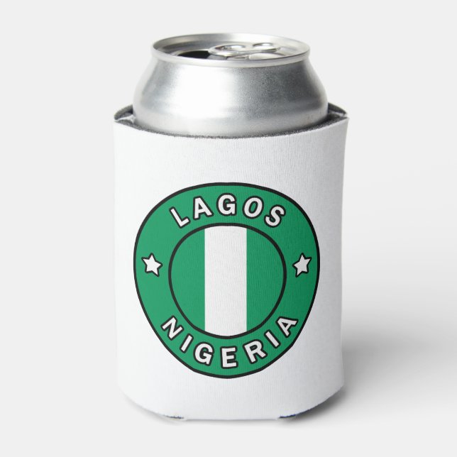 Lagos Nigeria Can Cooler (Can Front)
