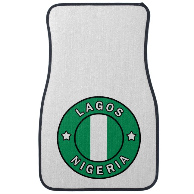 Lagos Nigeria Car Floor Mat (Front)