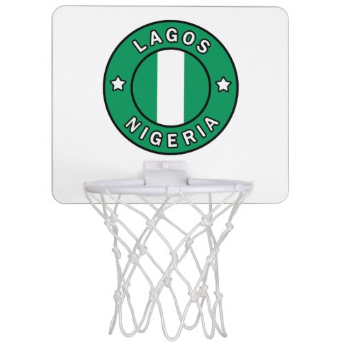 Lagos Nigeria Mini Basketball Hoop