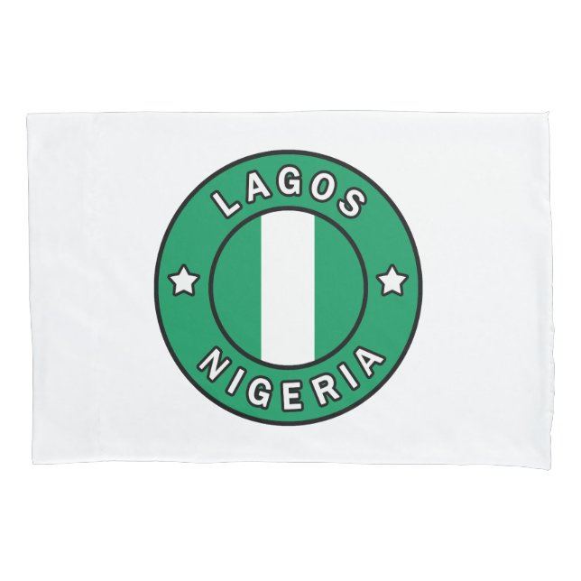 Lagos Nigeria Pillow Case (Front)