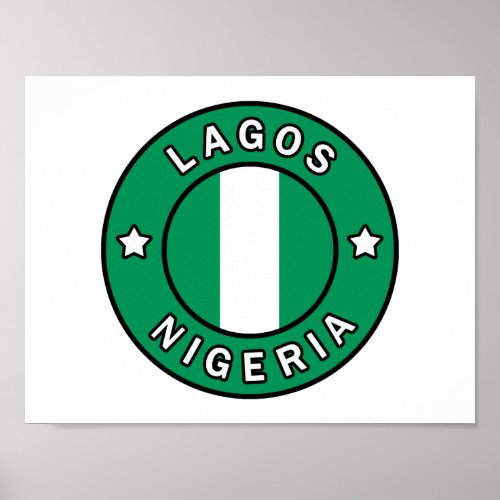 Lagos Nigeria Poster