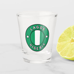 Lagos Nigeria Shot Glass