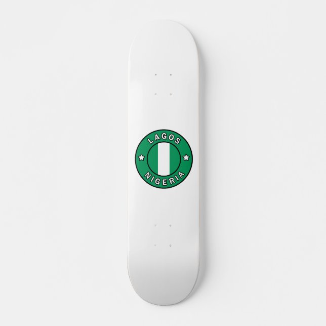 Lagos Nigeria Skateboard (Front)