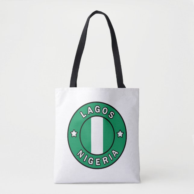 Lagos Nigeria Tote Bag (Front)