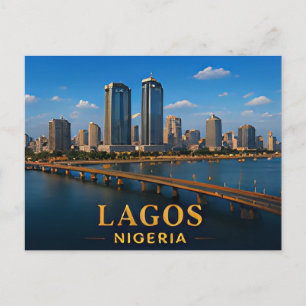 ✈️ Lagos Nigeria Travel Gift 🌍 Postcard
