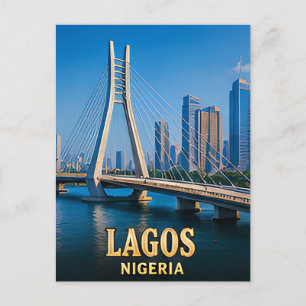 ✈️ Lagos Nigeria Travel Memories 🌍 Postcard