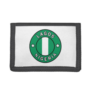 Lagos Nigeria Trifold Wallet