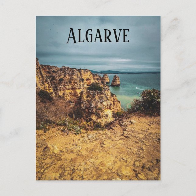 Lagos seascape postcard (Front)