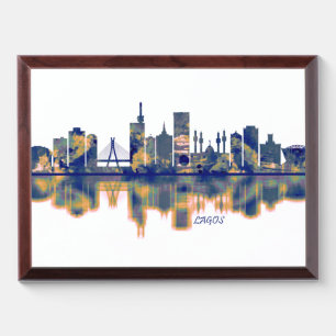 Lagos Skyline Award Plaque