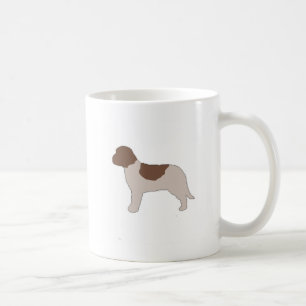 Lagotto Romagnolo color silhouette Coffee Mug