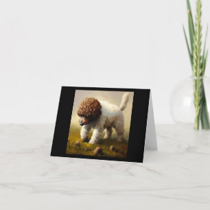 Lagotto Romagnolo Dog Card