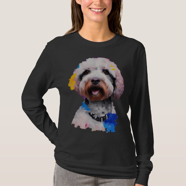 Lagotto Romagnolo Dog   Pop   T-Shirt (Front)