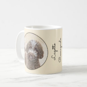 Lagotto Romagnolo Painting - Cute Original Dog Art Coffee Mug