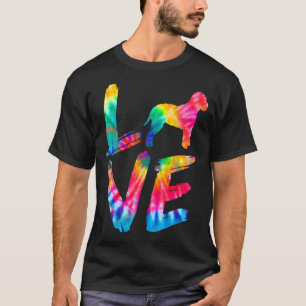 Lagotto Romagnolo Tie Dye Love Dog Mom Dad T-Shirt
