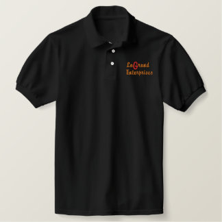 LaGrand Enterprises Black Polo