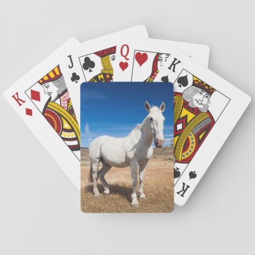 Laguna Azul landscape with horses Playing Cards