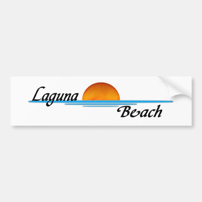 Laguna Beach Bumper Sticker (Front)