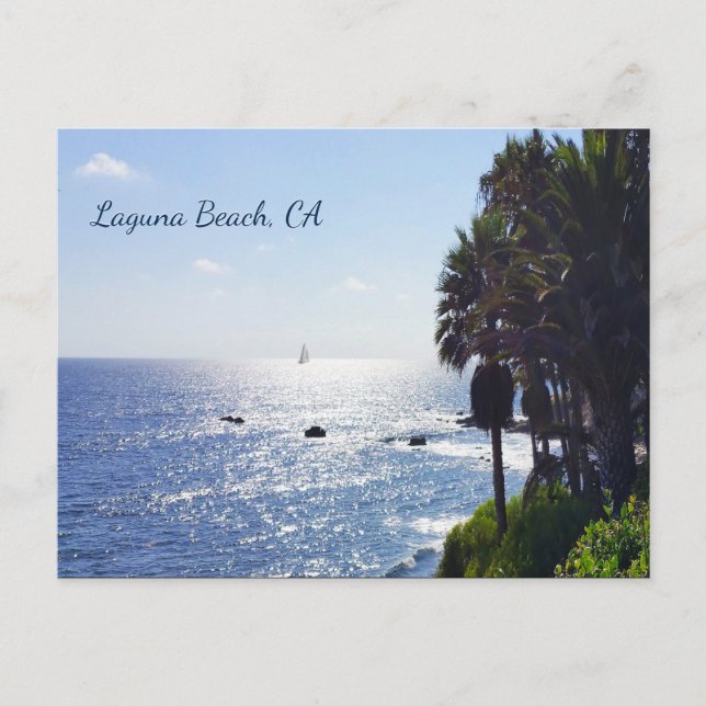 Laguna Beach, CA Postcard (Front)