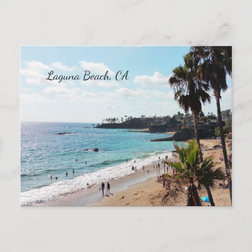 Laguna Beach CA Postcard