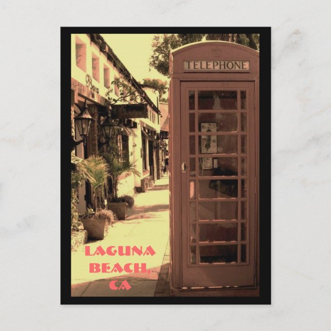 Laguna Beach, CA Postcard (Front)