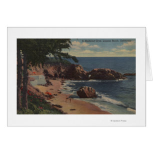 Laguna Beach, CA - Sheltered Cove on Coast Cards