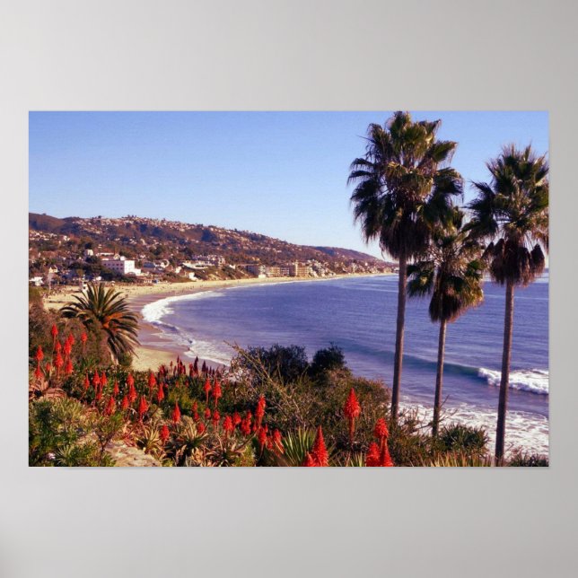 Laguna Beach California, eff01 Poster (Front)