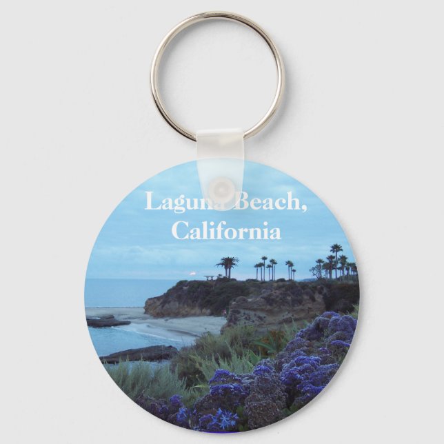 Laguna Beach California Keychain (Front)