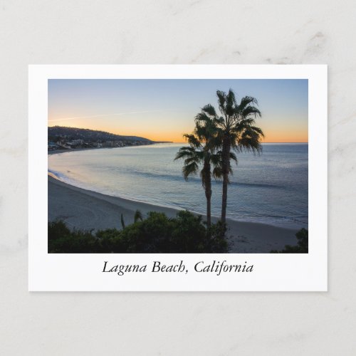 Laguna Beach California Postcard