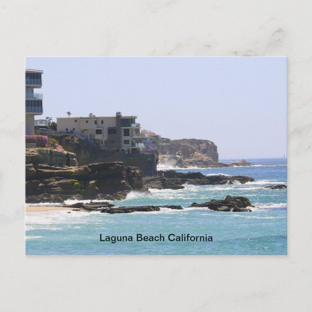 Laguna Beach California Postcard (Front)