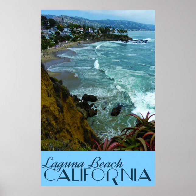 Laguna Beach California Poster (Front)