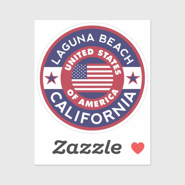LAGUNA BEACH, California Sticker (Sheet)