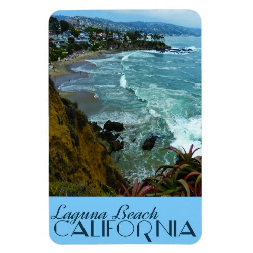 Laguna Beach California Vintage Travel Poster Magnet
