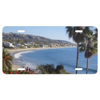 Laguna Beach Californien License Plate by MehrFarbeImLeben at Zazzle