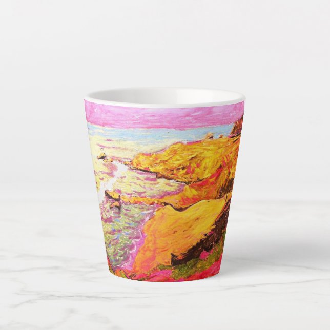 Laguna Beach Cove Latte Mug (Front)