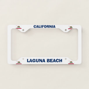 Laguna Beach Custom License Plate Frame