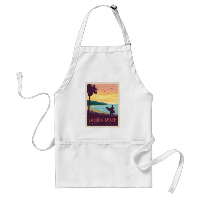 Laguna Beach | Laguna Beach Adult Apron (Front)