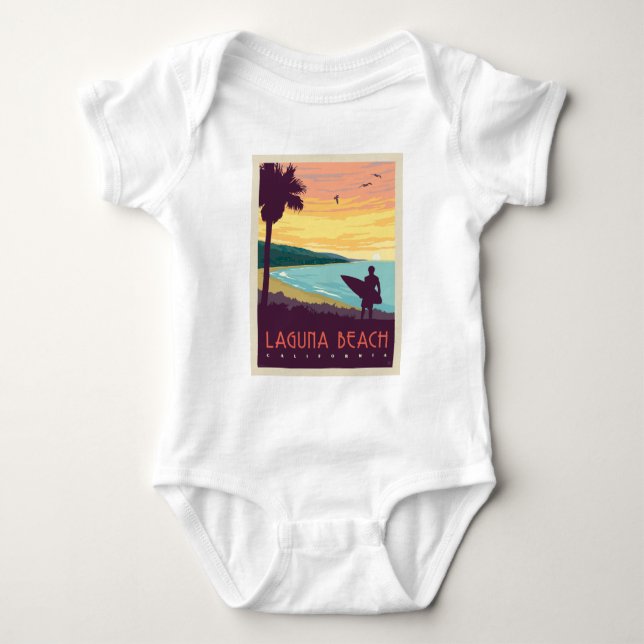 Laguna Beach | Laguna Beach Baby Bodysuit (Front)